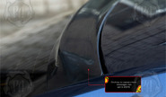 Спойлер (козырек) на заднее стекло Русская Артель для volkswagen polo 5 2016-2019 г.в.