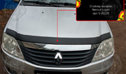 Спойлер (дефлектор) на капот Русская Артель для renault logan 2004-2013 г.в., Лада Ларгус 2012-2020 г.в.