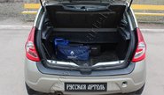 Накладка заднего бампера Русская Артель со скотчем для renault sandero 2009-2013 г.в. sandero stepway 2009-2013 г.в.