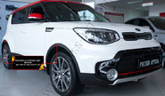 Накладки колесных арок Русская Артель для kia soul 2017-2018 г.в.