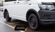 Накладки колесных арок Русская Артель для volkswagen caravelle 2015-2019 г.в., multivan 2015-2019 г.в., transporter 2015-2019 г.в.