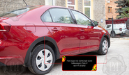 Накладки колесных арок Русская Артель для volkswagen polo 6 2020-2022 г.в.