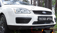 Защитная сетка решетки переднего бампера Русская Артель для ford focus 2 2005-2008 г.в.