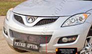 Защитная сетка решетки переднего бампера Русская Артель для great wall hover h5 2011-2016 г.в.