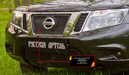 Защитная сетка решетки радиатора Русская Артель для nissan terrano 2014-2015 г.в.
