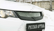 Решетка радиатора Русская Артель Спорт с серебристой сеткой для kia cerato 2008-2013 г.в.