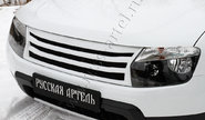 Решетка радиатора Русская Артель с черной сеткой для renault duster 2010-2020 г.в.
