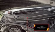 Жабо сборное для renault sandero 2009-2013 г.в., sandero stepway 2009-2013 г.в.