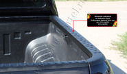 Накладки на боковые борта Русская Артель для volkswagen amarok 2010-2016 г.в.