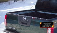 Накладка на задний откидной борт Русская Артель для nissan navara 2005-2015 г.в.