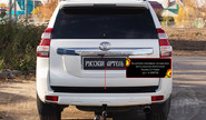 Защитная накладка нижней части крышки багажника для toyota land cruiser prado 150 2013-2017 г.в.