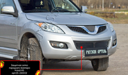 Защитная сетка решетки переднего бампера Русская Артель для haval h5 2020-2021 г.в.