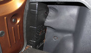 Накладки на боковые стойки багажника Русская Артель для nissan terrano 2014-2022 г.в., renault duster 2010-2020 г.в.