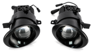 Светодиодные ПТФ sal-man 120w 32000lux с защитой от перегрева и запотевания для volkswagen jetta 6 2010-2015 г.в., touareg 2 2010-2014 г.в., tiguan2 2011-2015 г.в., golf 6 2008-2012 г.в., caddy 3 2010-2015 г.в.