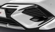 Бленды к накладке переднего бампера harius для toyota camry 70 c 2017 г.в.
