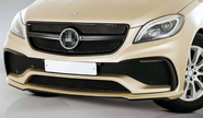 Передний бампер ЮролТюнинг для mercedes ml 350 (w166)