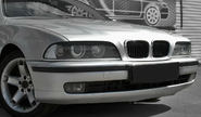 Верхние реснички-накладки на фары для bmw 5 (e39) 1995-2004 г.в.