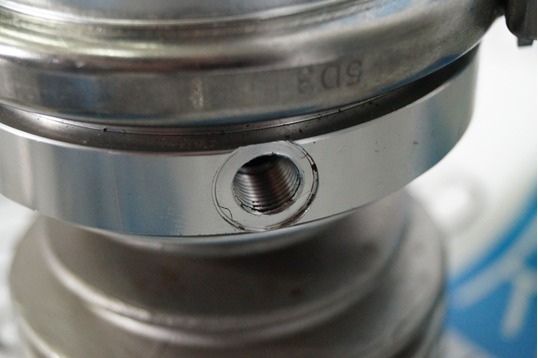Wastegate клапан внешний 46 мм, серебристый
