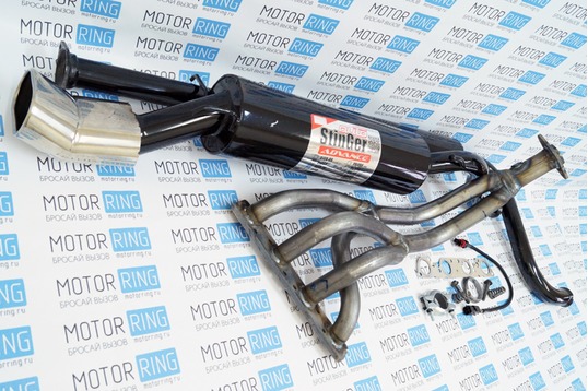 Выпускной комплект Stinger Auto с глушителем для 16-клапанных ВАЗ 2115_1