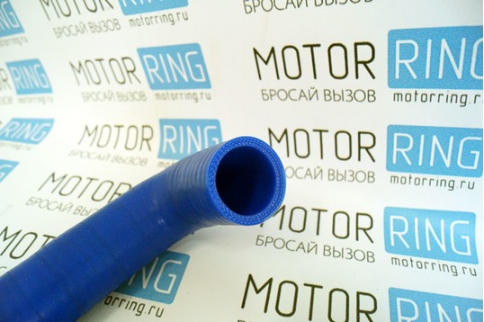 Патрубки радиатора силиконовые синие для автомобилей