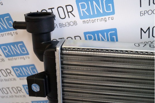 Радиатор охлаждения двигателя ДААЗ (2-рядный) для Лада Нива 21214, 2131