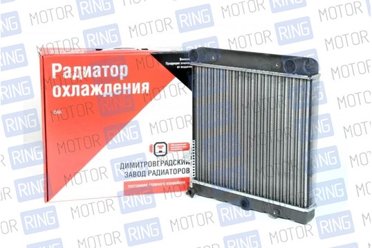 Алюминиевый радиатор охлаждения ДААЗ для Лада Ока_1