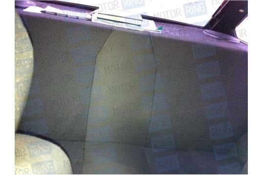 Обивка сидений (не чехлы) черная Искринка для Лада Приора 2 седан