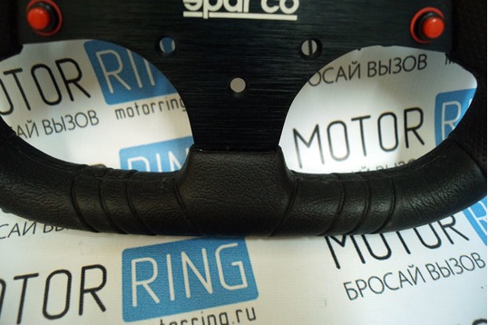 Спортивный руль 040 с кнопками под SPARCO (не оригинал) для ВАЗ 2108-21099, 2110-2112, 2113-2115