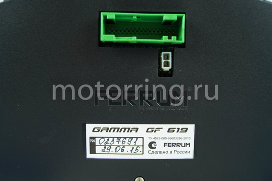 Электронная комбинация приборов Gamma GF 619 для Лада Приора, Калина, ВАЗ 2110-2112