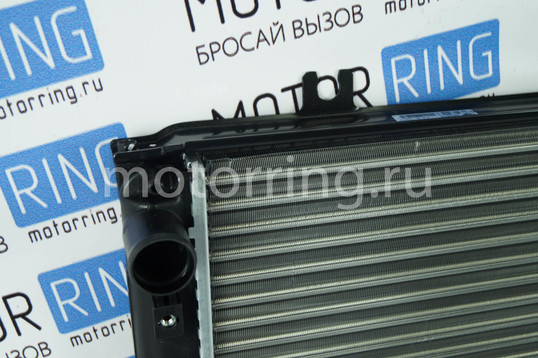 Радиатор охлаждения двигателя Luzar под кондиционер Panasonic для Лада Калина