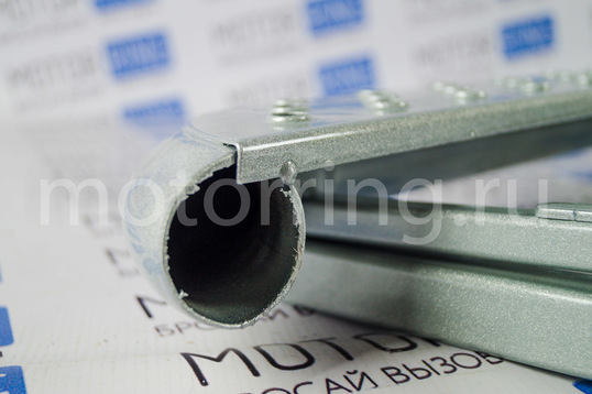 Пороги ТехноСфера 51 мм  Трофи с металлическим листом для Лада Нива 4х4 2121