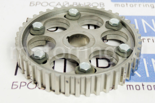 Шестерня разрезная ГРМ (сталь) для 8-клапанных ВАЗ 2108-21099, 2110-2112, 2113-2115_1