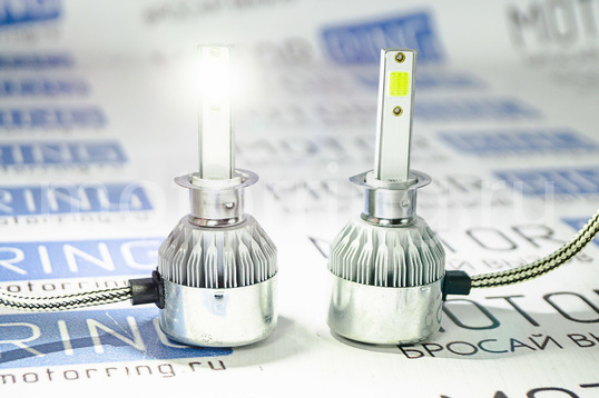 Светодиодные лампы C6 LED 3800LM 6000K H1