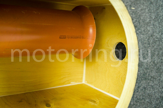 Короб VS-Avto 100 литров на трубе двойная стенка 160мм х 630мм под 15 дюймов