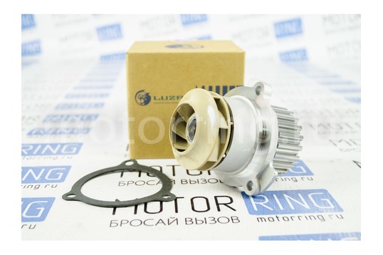 ХалявING! Водяной насос (помпа) Лузар Turbo для 8 кл ВАЗ 2108-21099, 2110-2112, 2113-2115, Калина, Гранта, Ока
