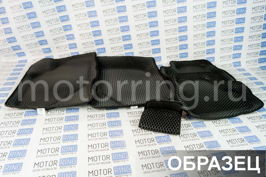 Формованные коврики EVA 3D Boratex в салон для BMW 3 F30 2012-2018 г.в._1