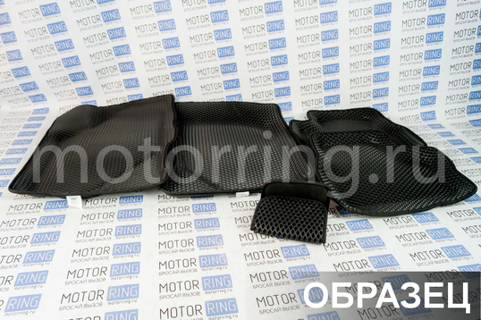 Формованные коврики EVA 3D Boratex в салон для Subaru Forester 3 2007-2012 г.в._1