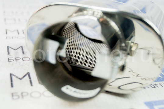 Овальная насадка глушителя Sal-Man HJ-US0061A d122х69ммиз нержавеющий стали