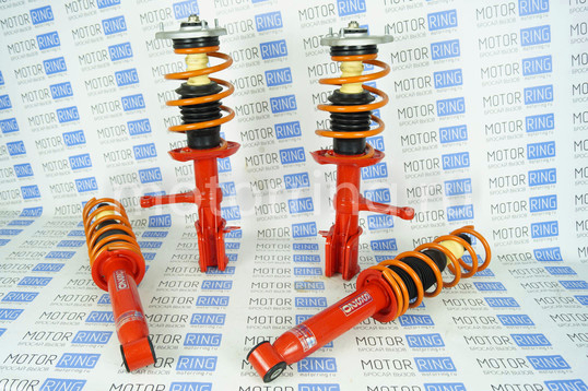 Комплект подвески SS20 Спорт в сборе с занижением 30 мм на Лада Калина, Калина 2, Гранта