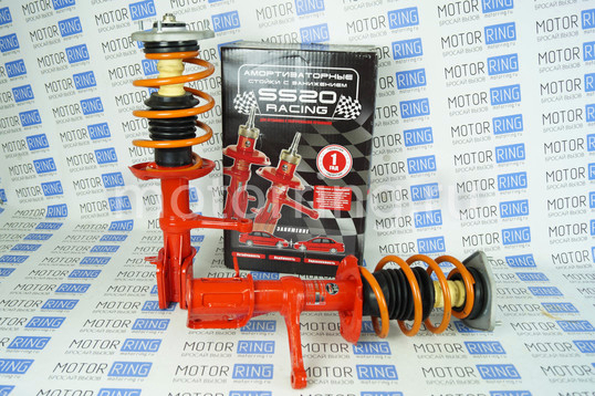 Комплект подвески SS20 Спорт в сборе с занижением 30 мм на Лада Калина, Калина 2, Гранта