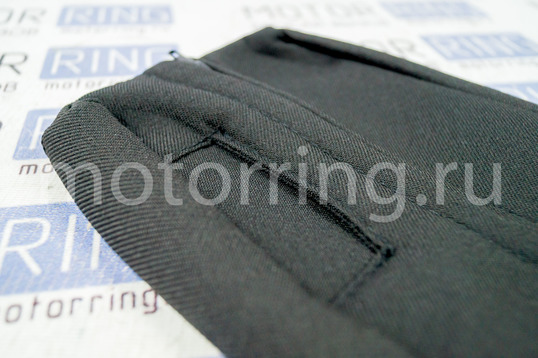 Чехол на подлокотник Аламар черная ткань (120мм) для ВАЗ 2107, 2108-21099, 2113-2115