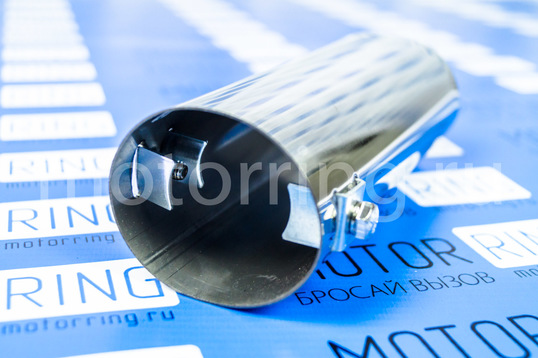 Овальная насадка глушителя Sal-Man Sal-Man HJ-6005.2 d65х55мм из нержавеющий стали