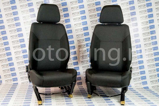 Комплект оригинальных передних сидений с салазками для Шевроле Нива после 2014 г.в._1