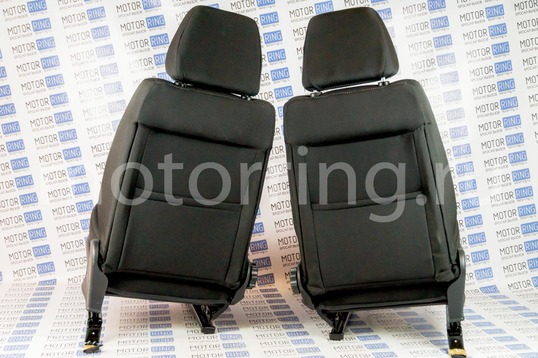 Комплект оригинальных передних сидений с салазками для Шевроле Нива после 2014 г.в.
