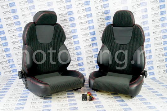 Комплект анатомических сидений VS Альфа для ВАЗ 2110-2112_1