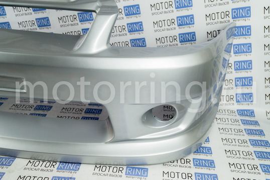 Передний бампер Снайпер 2 неокрашенный для Лада Приора