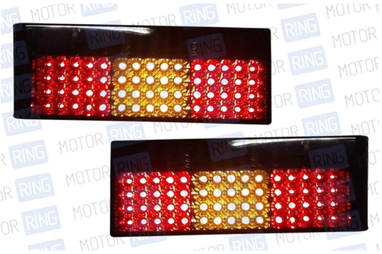 Задние диодные фонари тонированные для ВАЗ 2108-21099, 2113, 2114
