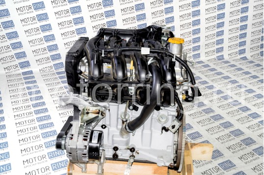 Двигатель ВАЗ 21124 в сборе с впускным и выпускным коллектором для ВАЗ 2110-2112, 2113, 2114_1