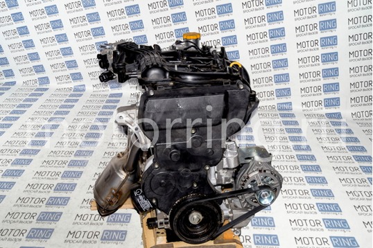 Двигатель ВАЗ 21124 в сборе с впускным и выпускным коллектором для ВАЗ 2110-2112, 2113, 2114
