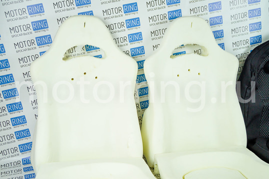 Комплект для сборки сидений Recaro (черная ткань, центр Ультра) для ВАЗ 2111, 2112, Лада Приора хэтчбек, универсал